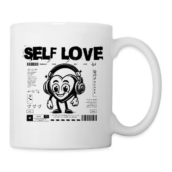 Self Love - Mug - white - Right