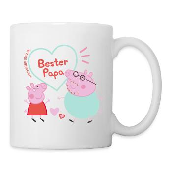 Peppa Pig Design Meilleur Papa - Mug blanc - blanc - Droite