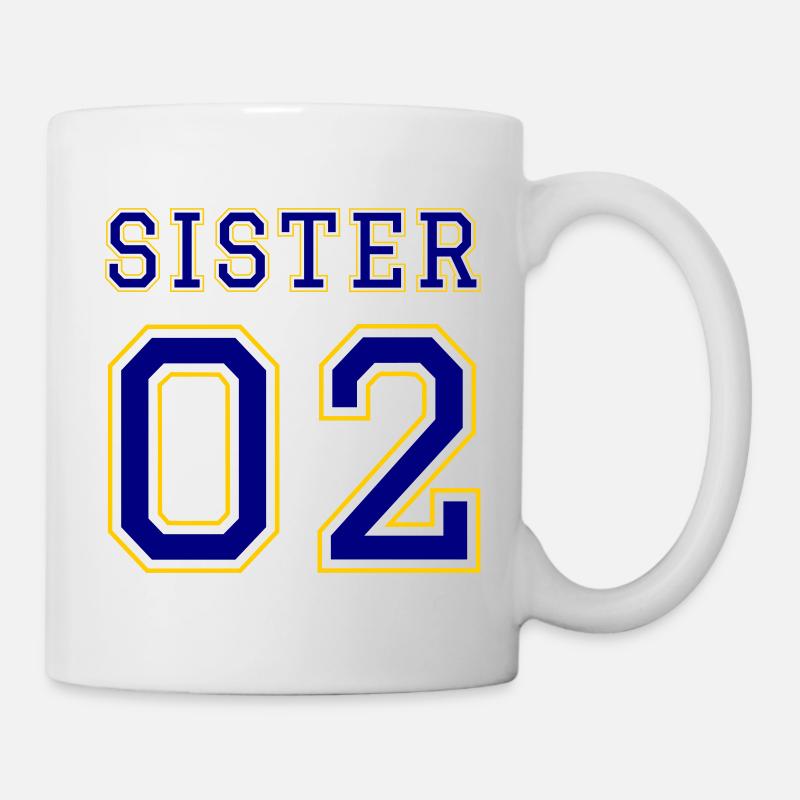 Sister 02 / Sister 2 - Tasse - Weiß