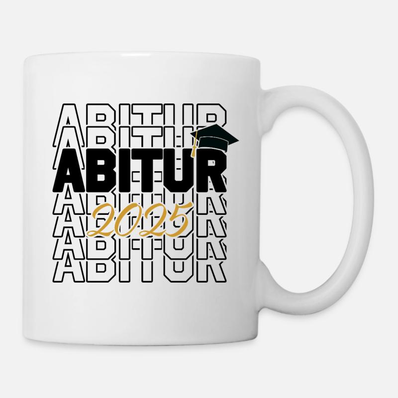 Abitur 2025 - Tasse - Weiß