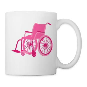 Wheelchair care - Mug - white - Right