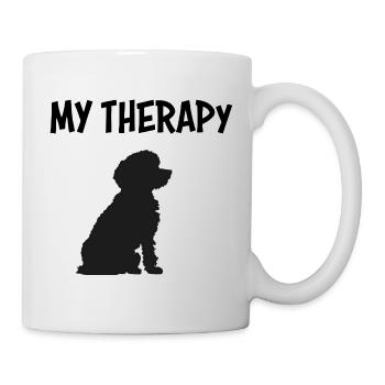 My Therapy - Hunde - Tasse - Weiß - Rechts