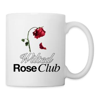 Esthétique de la rose fanée - Mug blanc - blanc - Droite