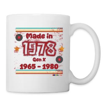 70s Generation Retro Design - Mug - white - Right