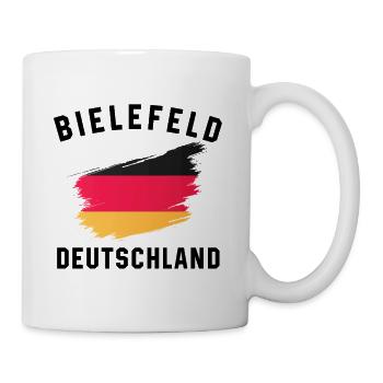 German flag artistic brushstroke - Mug - white - Right