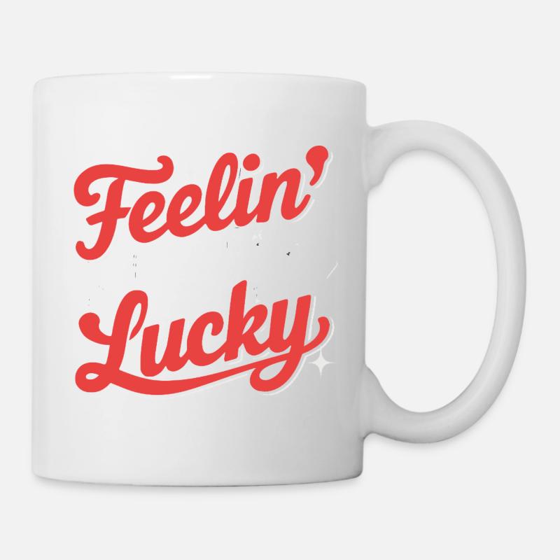 Feelin' Lucky - Mug - white