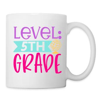 5e année - Mug blanc - blanc - Droite