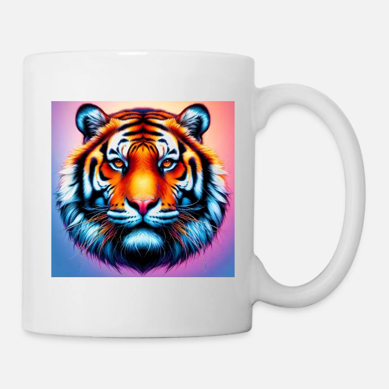 Tiger - Tasse - Weiß