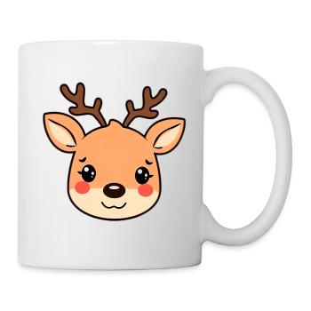 Renne - Mug blanc - blanc - Droite
