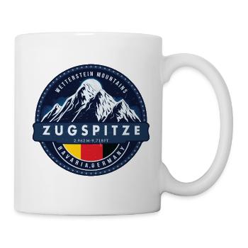 Zugspitze , , Wetterstein Mountains , Germany-Aust - Mug - white - Right