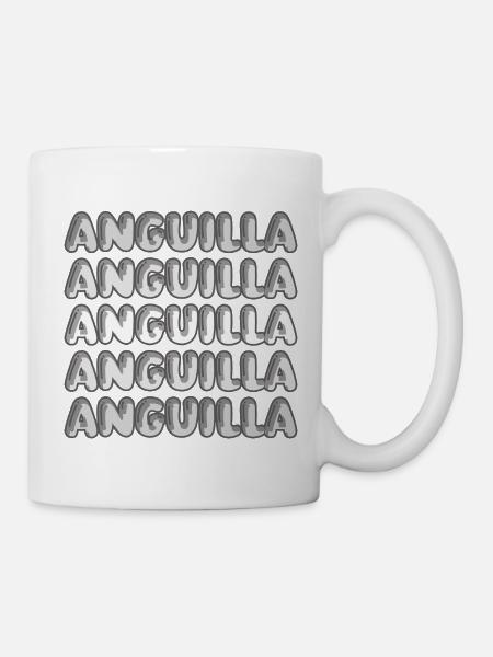 Reise Anguilla - Tasse - Weiß