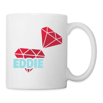 Eddie as Precious - Mug - white - Right