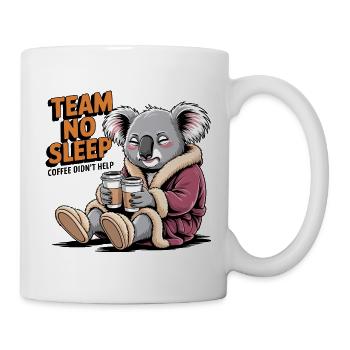 Team No Sleep Koala - Mug - white - Right
