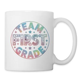 Team First Grade Back To School - Tasse - Weiß - Rechts