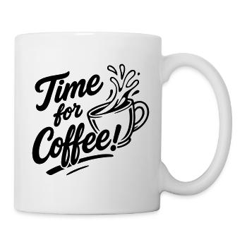 Time for Coffee! - Mug - white - Right