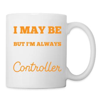 Funny aviation motif - Mug - white - Right