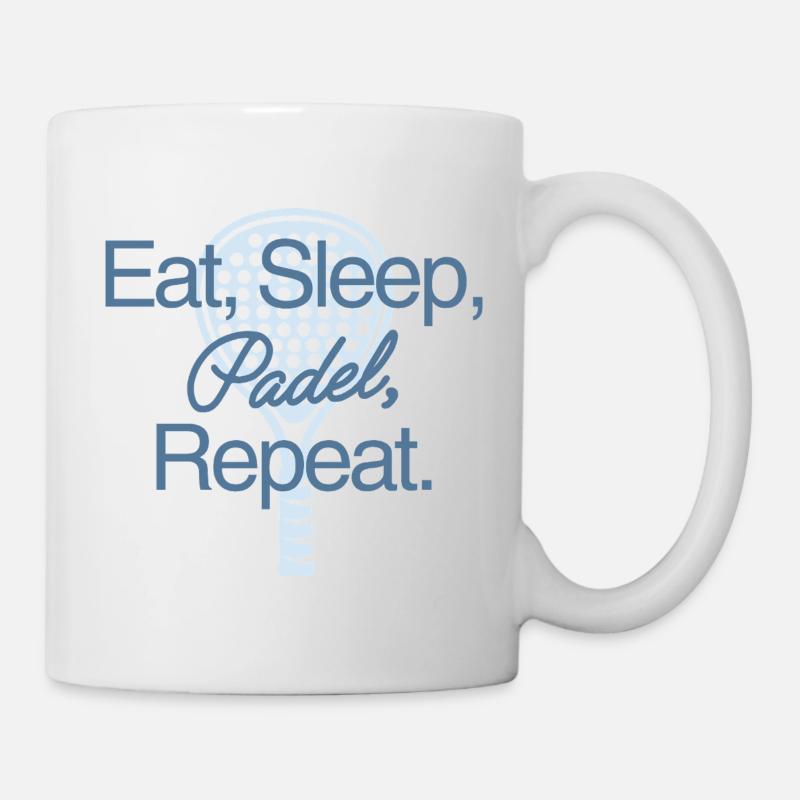 Eat Sleep Padel Repeat - Mug - white