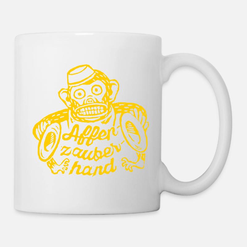 Main magique de singe - Mug blanc - blanc
