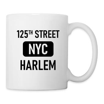 Harlem - NYC - 125th Street - New York City - Mug - white - Right