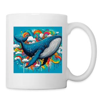 whale - Mug - white - Right