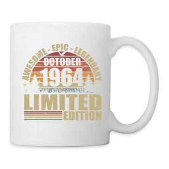 61st Retro Anniversary October 1964 - October 1964 - Mug - white - Right