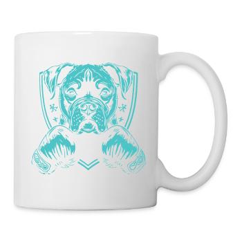 Dog Boxer - Mug - white - Right