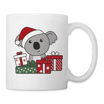 Koala Cadeau de Noël Animaux d'hiver Koalas - Mug blanc - blanc - Droite