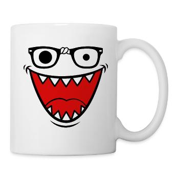Retro Y2K Monster Emo Halloween - Mug - white - Right