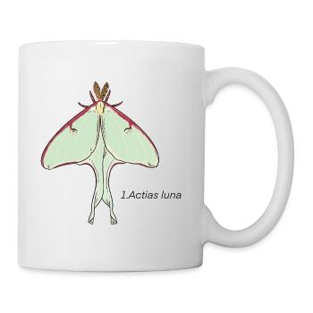 papillon - Mug blanc - blanc - Droite
