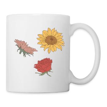 Flowers - Mug - white - Right