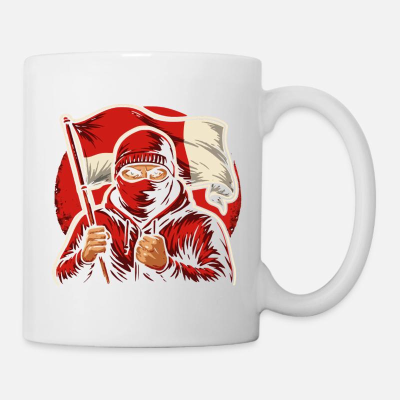 Ventilateurs Cologne Berlin Rot Weiss - Mug blanc - blanc