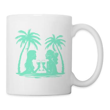 Women Silhouettes Design - Mug - white - Right