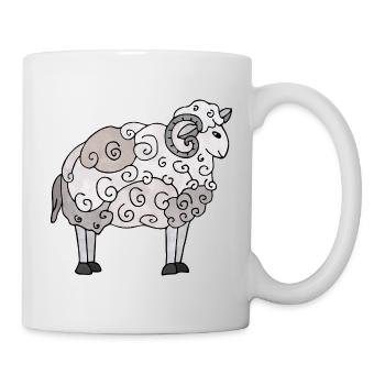 Ram - Mug - white - Right