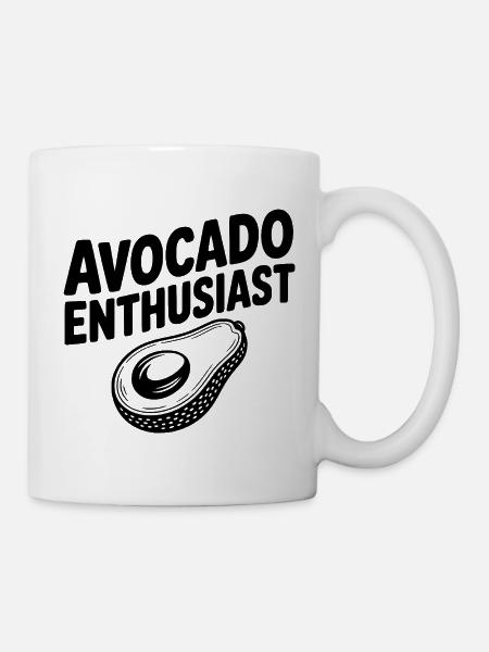 Avocado-Enthusiast - Tasse - Weiß