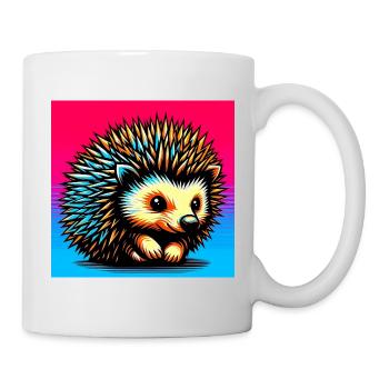hedgehog - Mug - white - Right