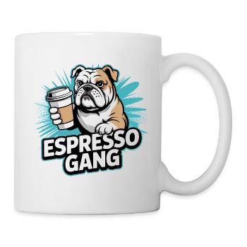 Espresso Gang Bulldog - Mug - white - Right