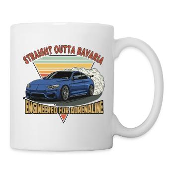 Straight Outta Bavaria - Mug - white - Right