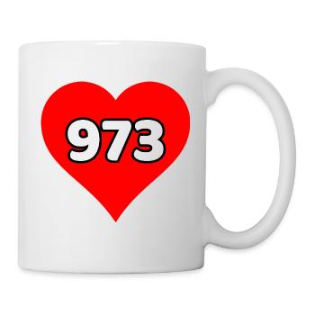 J'aime la Guyane 973 - Mug blanc - blanc - Droite