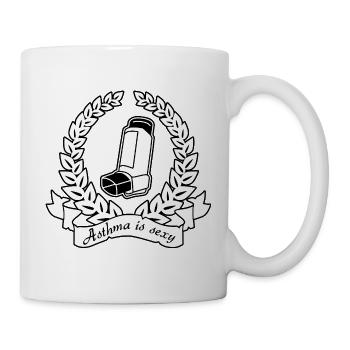 L’asthme est sexy – Nerd Flirt Dicton & Cadeau - Mug blanc - blanc - Droite