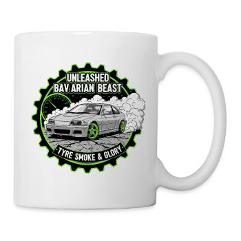 Unleashed Bavarian Beast - Tasse - Weiß - Rechts