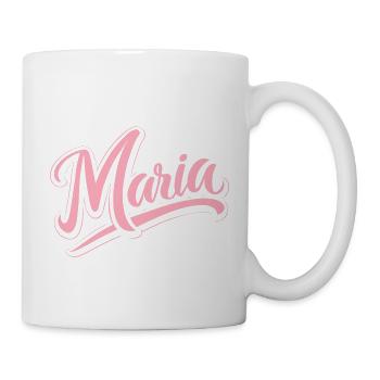 Lass das mal die Maria machen - Namenstag - Tasse - Weiß - Rechts