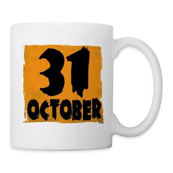 T-shirt Halloween Trick or Treat 31 octobre - Mug blanc - blanc - Droite