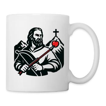 Figure légendaire de la Suisse - Mug blanc - blanc - Droite