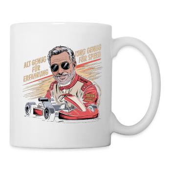Go Kart Experience Retirees Speed Karting Go-Karting - Mug - white - Right