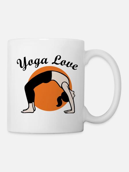 Yoga Love - Mug - white