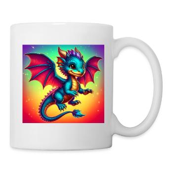 dragon - Mug blanc - blanc - Droite