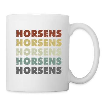 Horsens - Danemark - Danemark - Scandinavie - Mug blanc - blanc - Droite