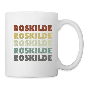 Roskilde - Danemark - Danemark - Scandinavie - Mug blanc - blanc - Droite