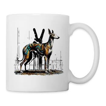 Galgo StreetArt No.04b - Mug - white - Right