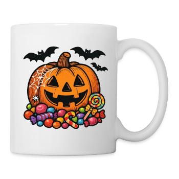 Halloween Candy Pumpkin Chemise pour enfants - Mug blanc - blanc - Droite
